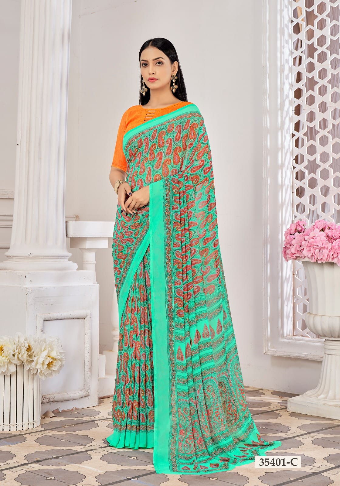Ragaa Georgette Vol 10 By Ruchi Daily Wear Sarees Wholesale Market In Surat
